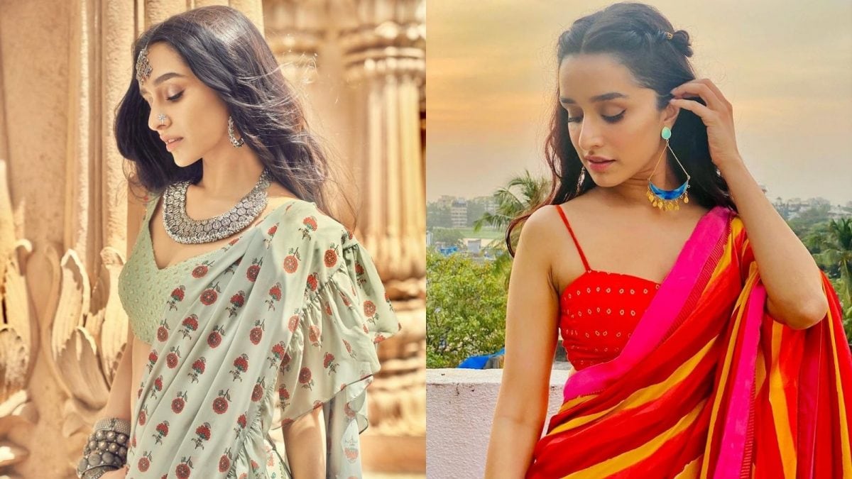 Shraddha Kapoor Inspired Saree Looks For Ganesh Chaturthi