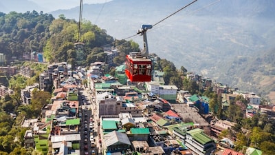 Sikkim is India's first fully organic state with eco-friendly guesthouses.