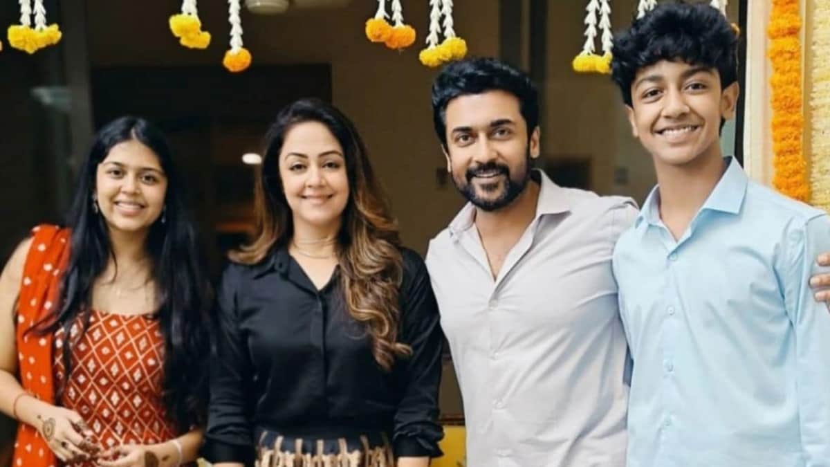 Suriya and Jyothika's Children Contribute to Father's NGO