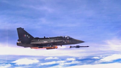 ASTRA, an indigenous Beyond Visual Range (BVR) air-to-air missile, being test fired by Tejas Light Combat Aircraft (LCA) LSP-7. (Representational image via PTI)