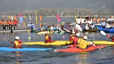 The nation's top athletes will compete for 24 gold medals at the inaugural Khelo India Water Sports Festival
