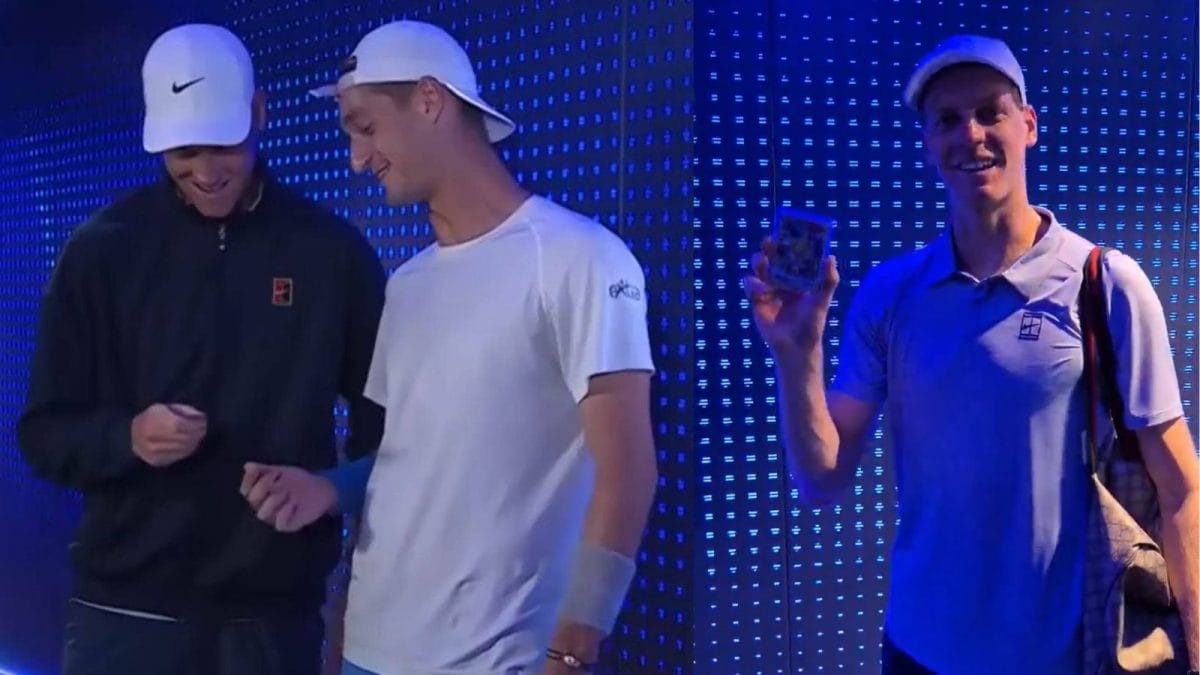 'Who's That Pokemon?: Terence Atmane Gifts Jannik Sinner Pikachu Card On Birthday
