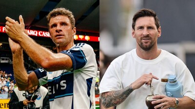 Thomas Muller, Lionel Messi. 