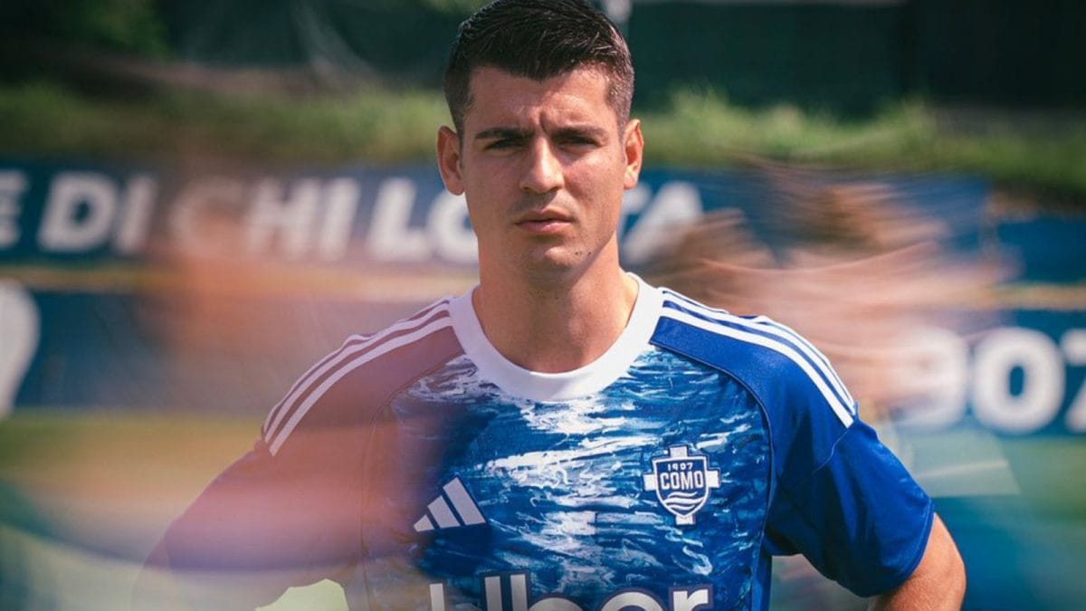 Como Signs Alvaro Morata on Loan from AC Milan