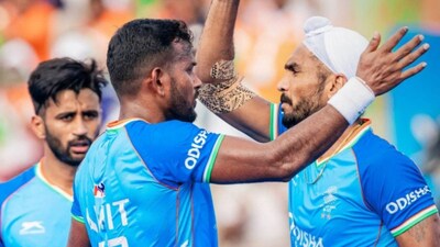 Indian Men's Hockey Team. (X) 