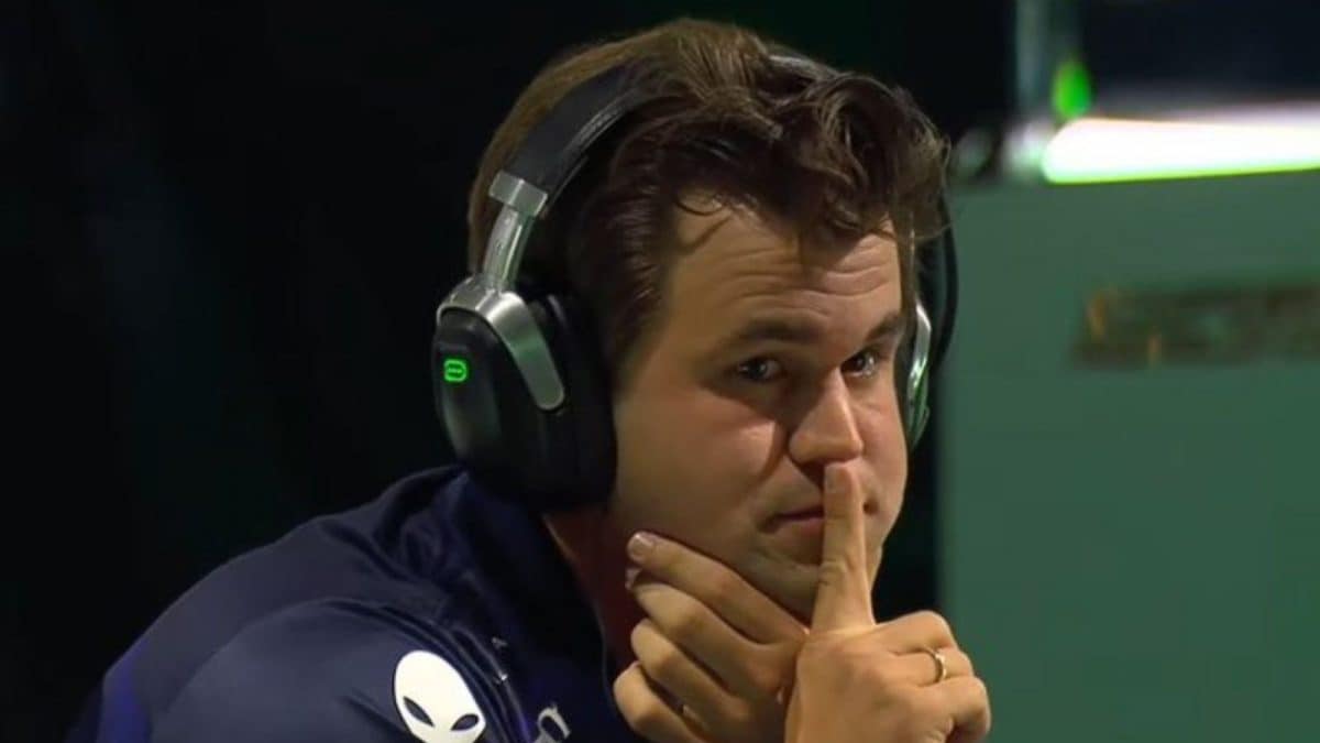 'Pipe Down': Magnus Carlsen Hits 'Finger On The Lip' Celebration At Crowd During E-Sports World Cup