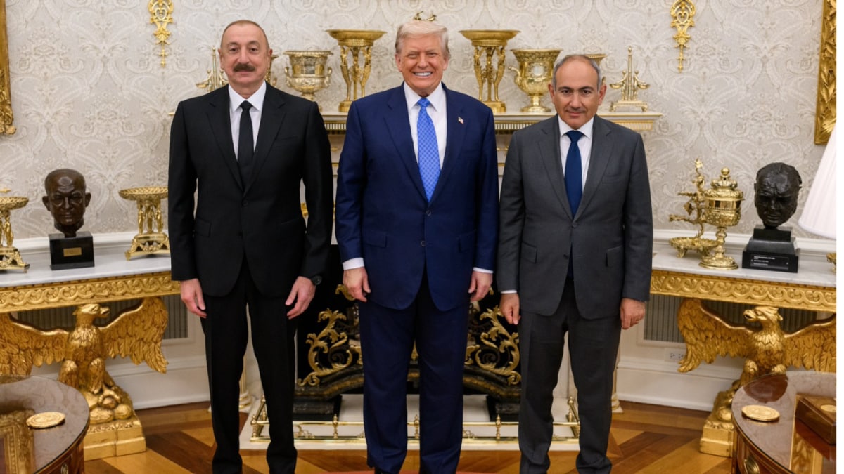 Armenia, Azerbaijan Sign Historic Peace Deal At White House In Trump's Presence