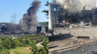 Explosion At US Steel Plant Near Pittsburgh Leaves Workers Trapped. (X/@BelievInJustice)