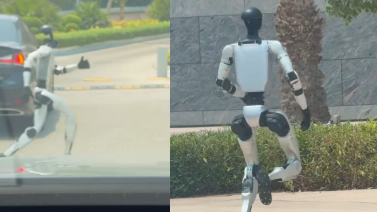 Humanoid Robot Spotted Running in Dubai, Sparks Online Buzz