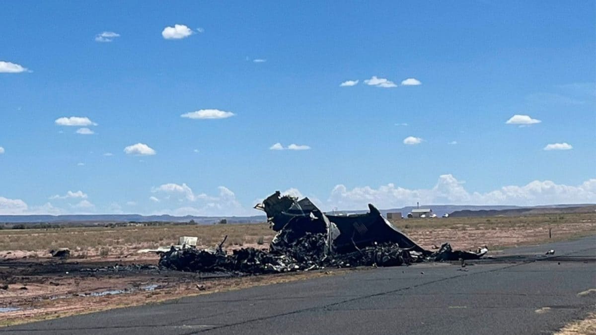 Four Killed After Medical Plane Crashes While Landing On Navajo Nation In Arizona