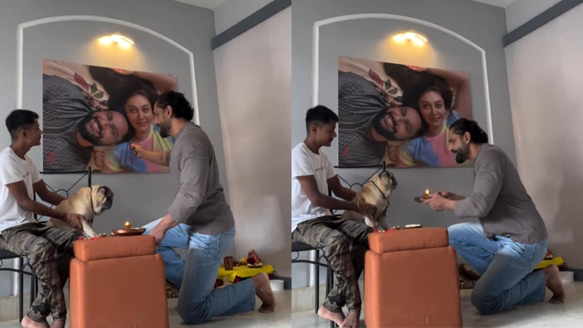 Parag Tyagi Honors Late Wife on Raksha Bandhan with Pet