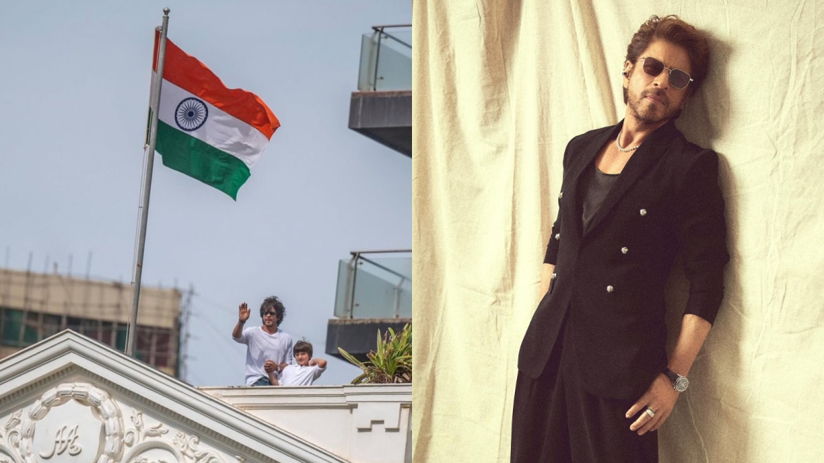 Shah Rukh Khan Celebrates Independence Day with AbRam