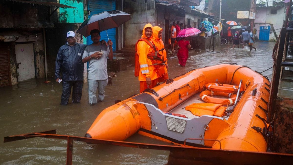 Mumbai Rained Out: Air, Road, Rail Hit As 500 Evacuated, Shinde Reviews Situation | Top Points