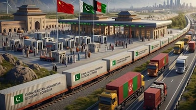 The CPEC expansion into Kabul could reshape regional trade routes. (AI Image for repesentation)