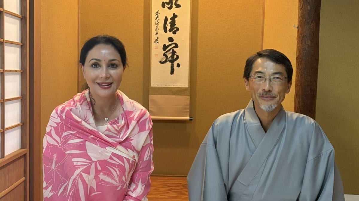 Rajasthan Deputy CM Enjoys Freshly Brewed Matcha, Courtesy Japanese Ambassador