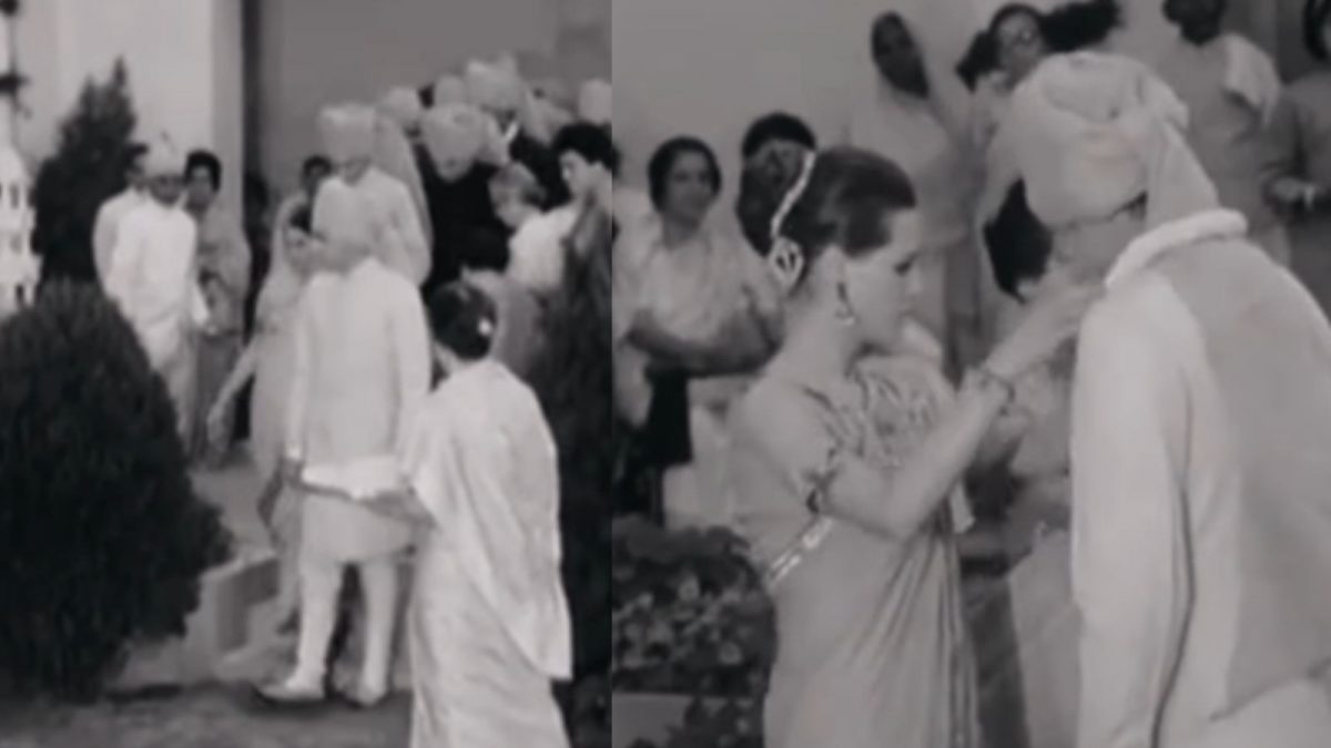 Old Video of Rajiv and Sonia Gandhi Wedding Surfaces Online