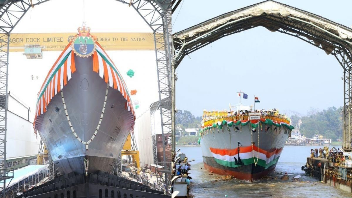 INS Udaygiri, Himgiri: Navy To Commission Two New Made-In-India Stealth Frigates Tomorrow