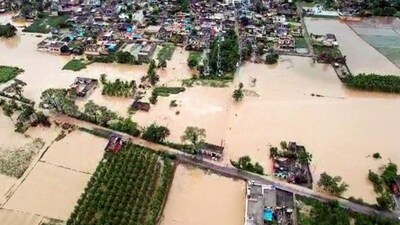 50 Border Villages Inundated As Sutlej River Swells