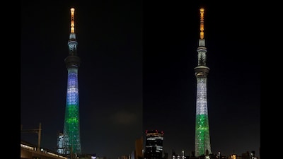 The Skytree is the second-tallest man-made structure globally, after Dubai’s Burj Khalifa (X/MEA)