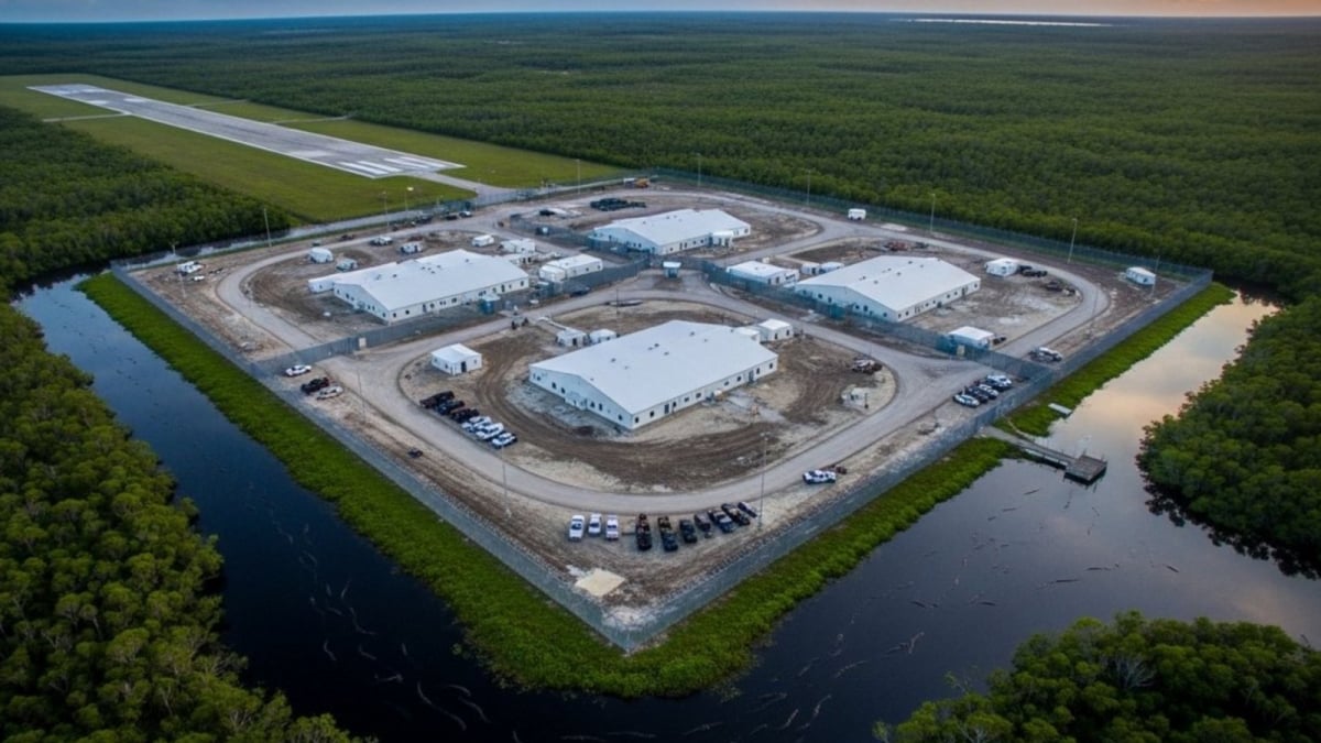 Federal Judge Temporarily Halts Construction Of ‘Alligator Alcatraz’ Detention Center