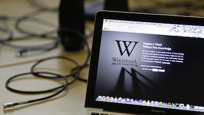 Wikipedia has faced scrutiny over alleged political bias several times (File Photo/AP)