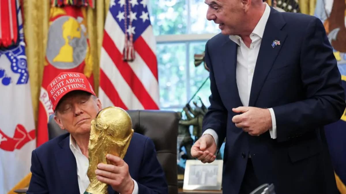 'I Look Extremely Good In Shorts': Trump's 'Leg-Pulling' About Playing 2026 World Cup, Keeping FIFA Trophy