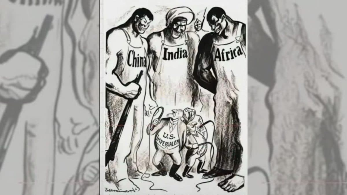 1925 Cartoon Predicting Rise Of India, China Goes Viral Amid Trump's Tariff Spree
