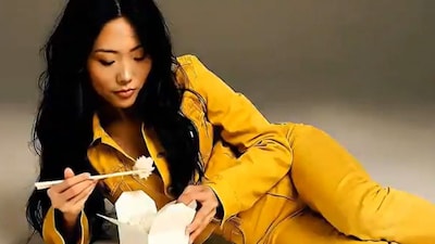 Tiffany Fong Recreates Sydney Sweeney's American Eagle Ad