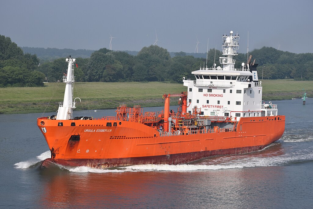 Chemical container ship. (Photo: Wikipedia) Chemical container ship. (Photo: Wikipedia)