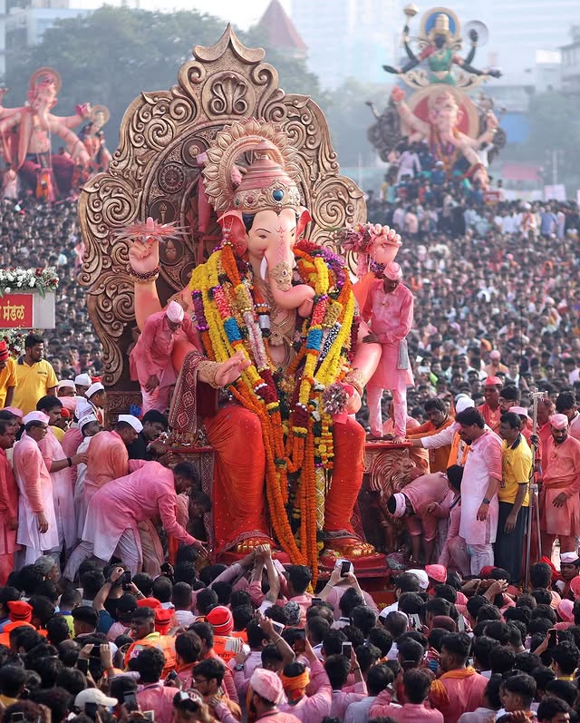 Mumbai's Iconic Lalbaugcha Raja: A Look Into Its 92-Year-Old Legacy