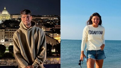 Carlos Alcaraz (left) and Emma Raducanu (IG/carlitosalcarazz/emmaraducanu)