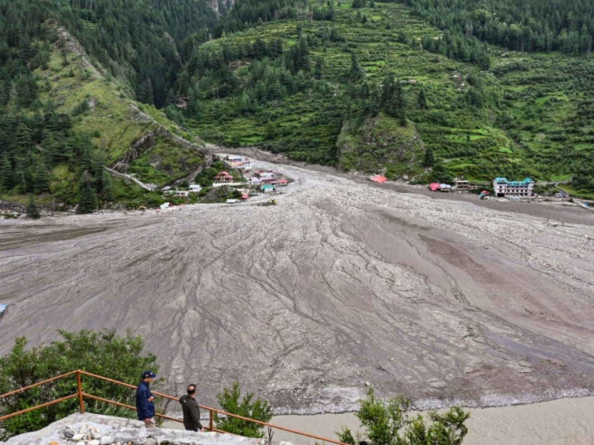 Dharali Cloudburst: Did River Kheer Ganga Follow Its Old Route? ISRO  Satellite Images Stir Debate | India News - News18