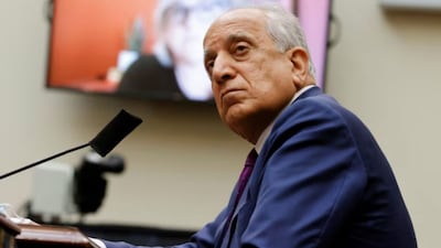 Zalmay Khalilzad, the former US envoy for Afghan peace negotiations (Reuters image)