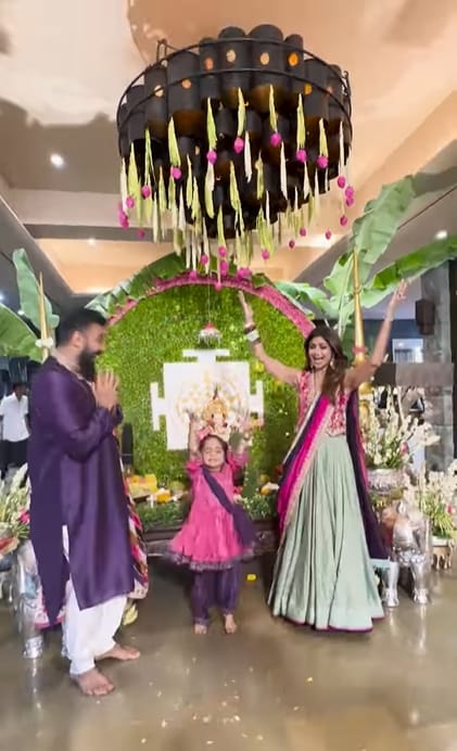 Shilpa Shetty's Ganpati Celebrations Over The Years | Photos Shilpa Shetty's Ganpati Celebrations Over The Years | Photos