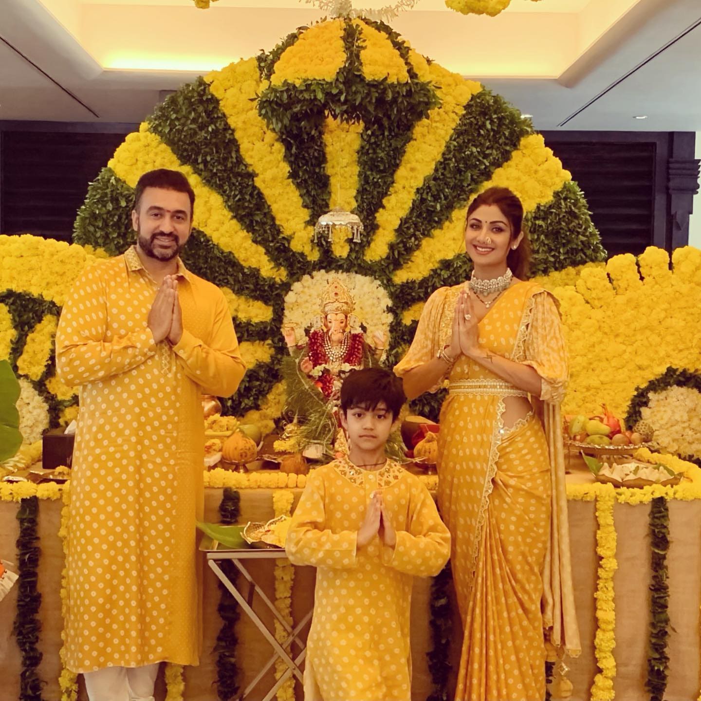 Shilpa Shetty's Ganpati Celebrations Over The Years | Photos Shilpa Shetty's Ganpati Celebrations Over The Years | Photos
