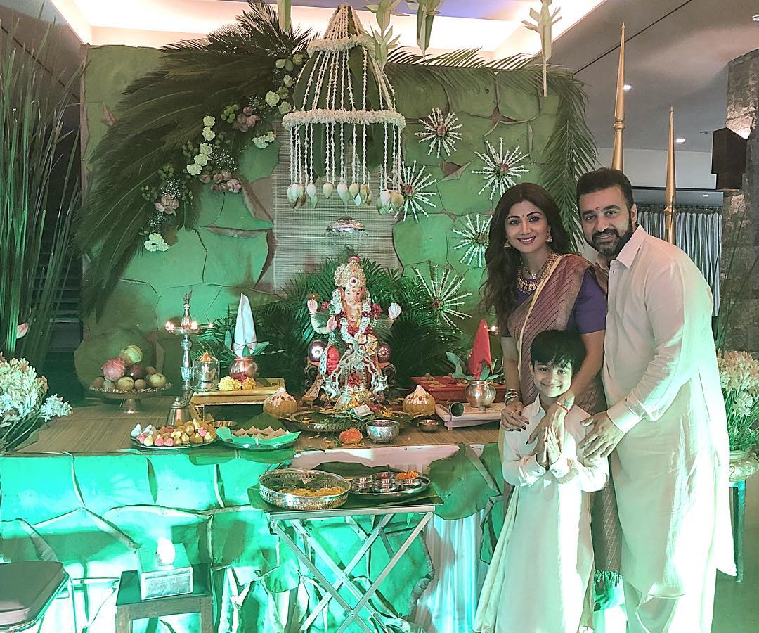 Shilpa Shetty's Ganpati Celebrations Over The Years | Photos Shilpa Shetty's Ganpati Celebrations Over The Years | Photos