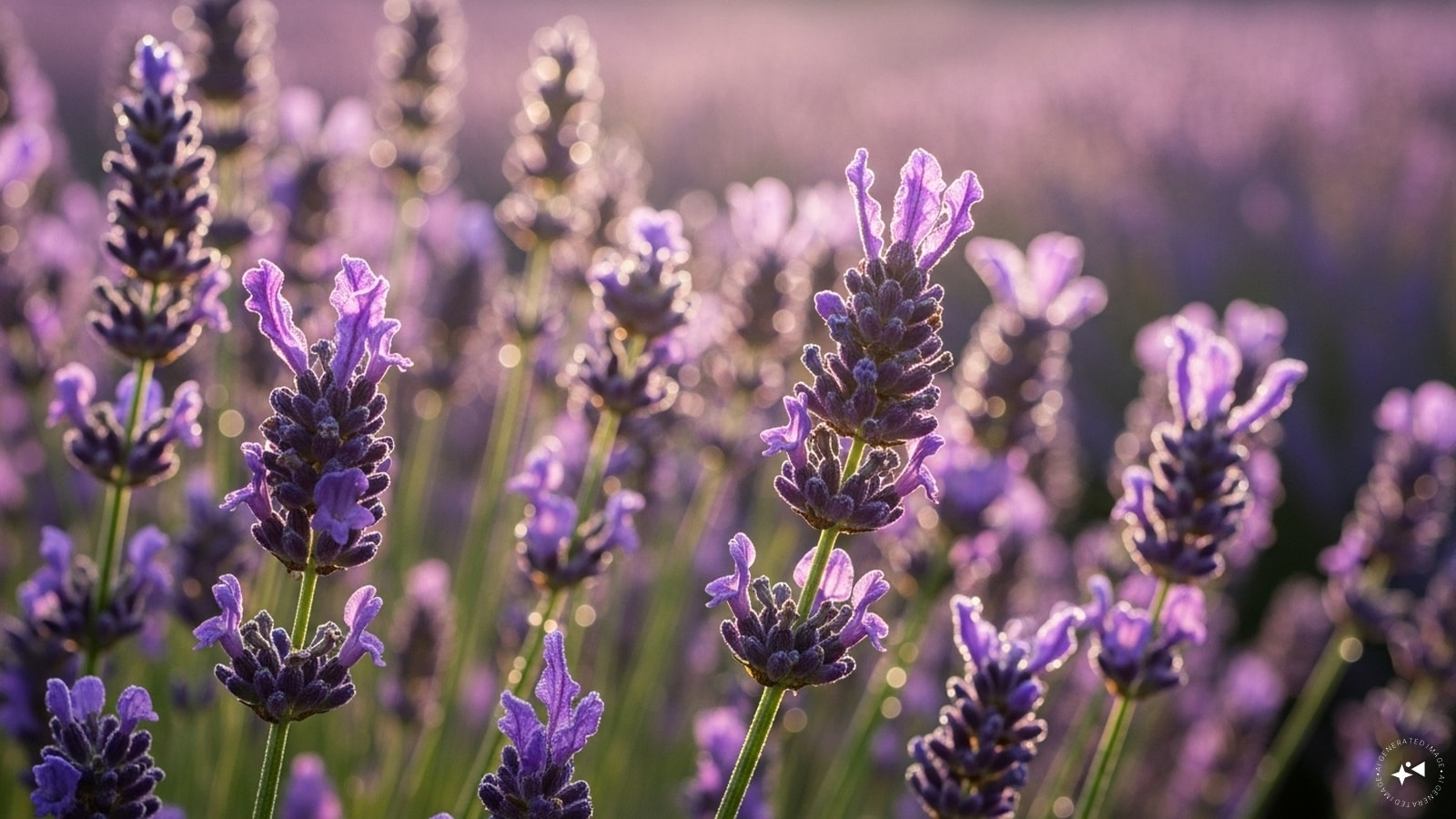 Place The Lavender Correctly: Gently loosen the roots before planting. Position the plant so the base is just above the soil level and press the soil firmly but gently around the base. (AI generated image)
