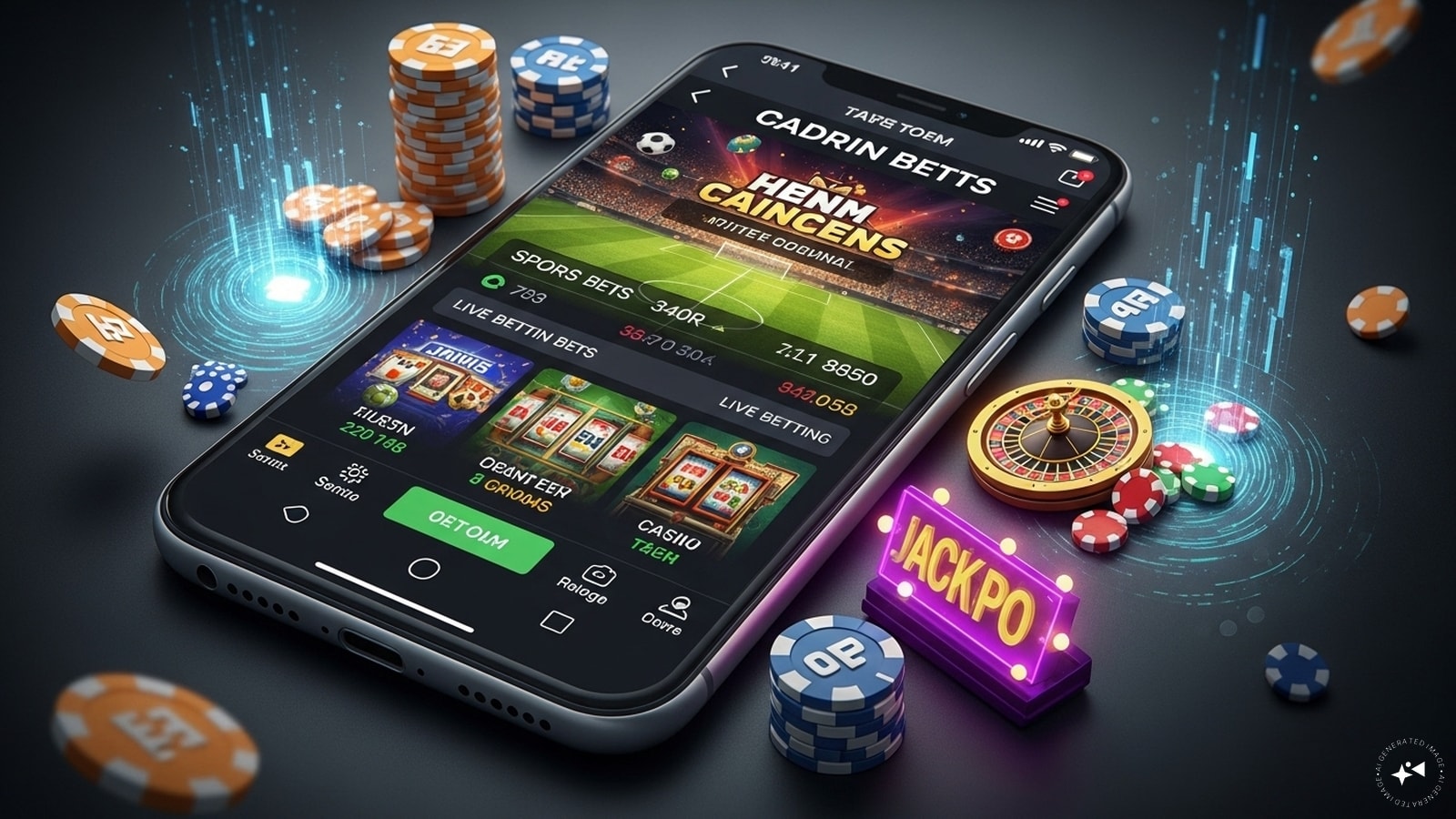 Live Blackjack: The app was banned for promoting unauthorized gambling and failing to implement safeguards against compulsive gambling. (AI generated image)