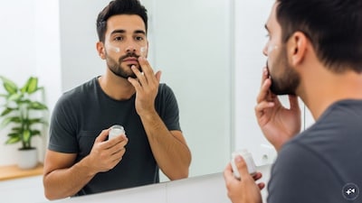 Shaving adds stress to men's skin, requiring targeted aftercare.