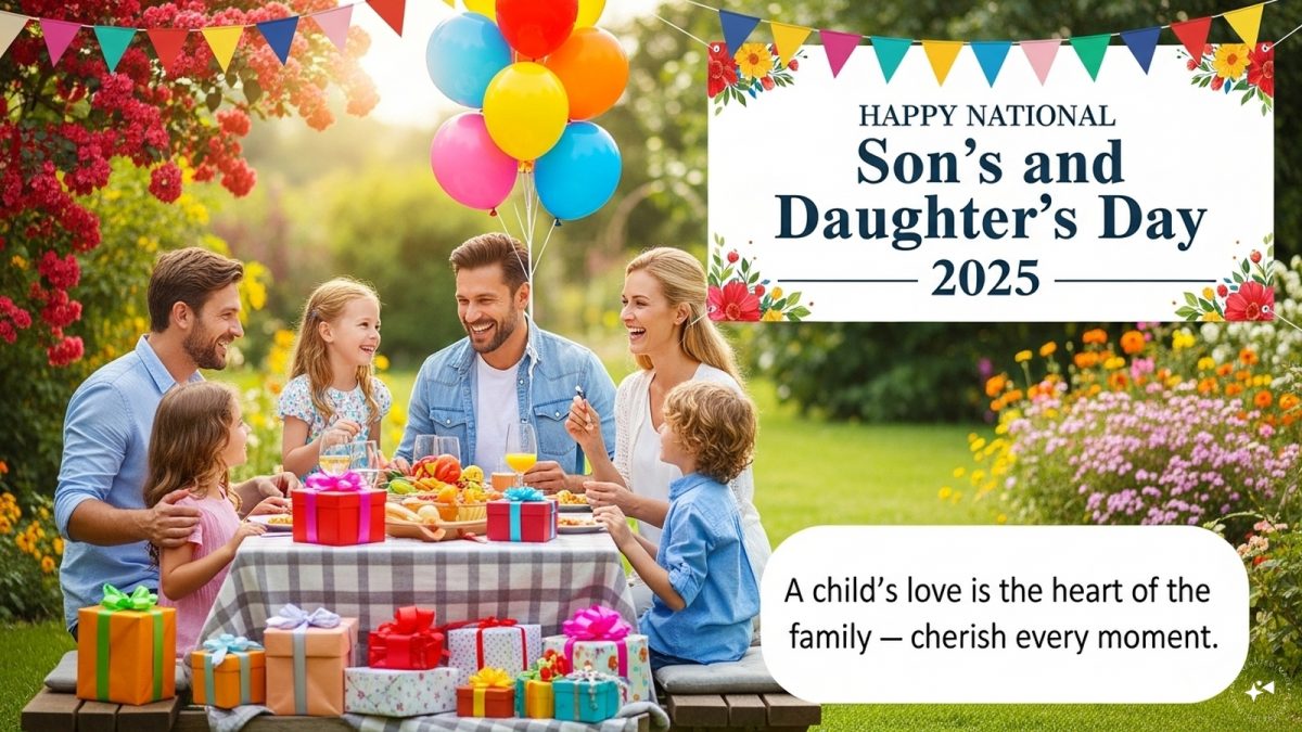 National Son's and Daughter's Day: Celebrations and Wishes