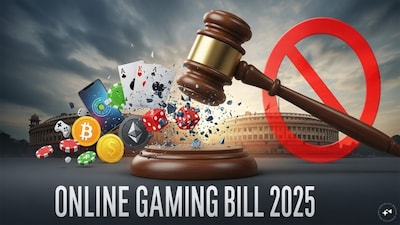 Online Gaming Law has been passed in the Lok Sabha. 
