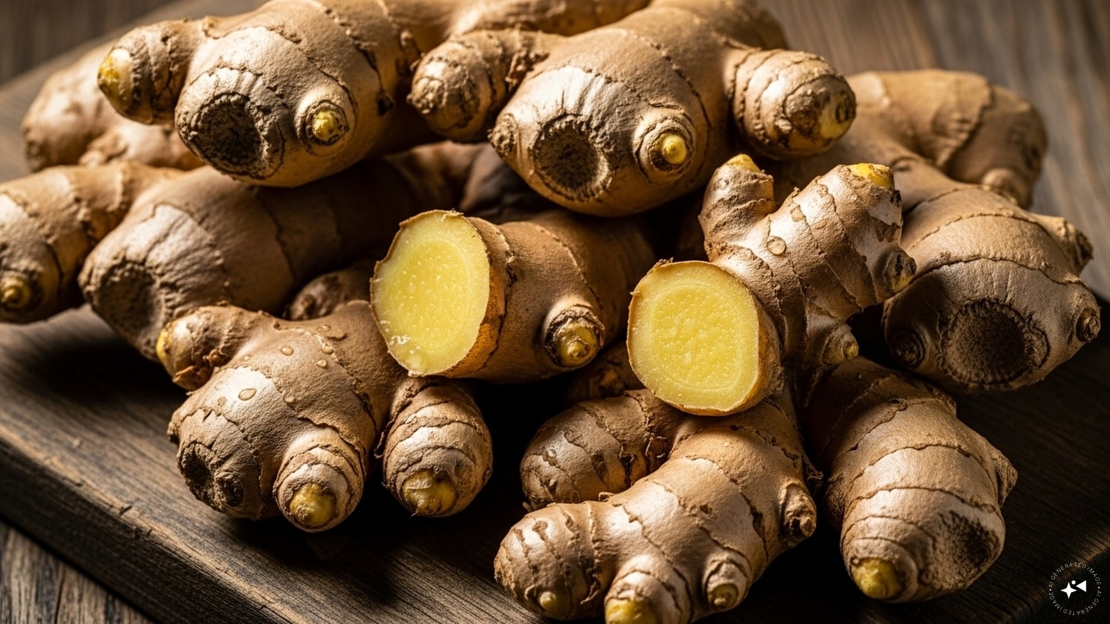 Raw ginger Raw ginger