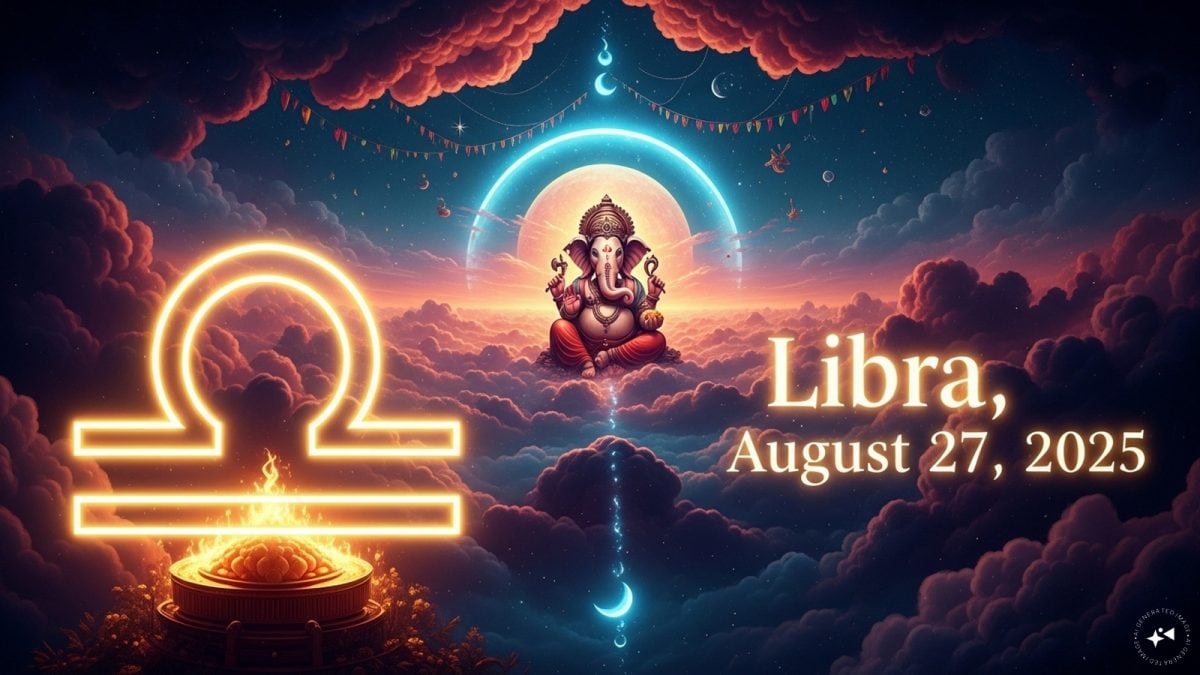 Libra Horoscope August 27: Ganesha Brings Gains & Growth on Ganesh Chaturthi
