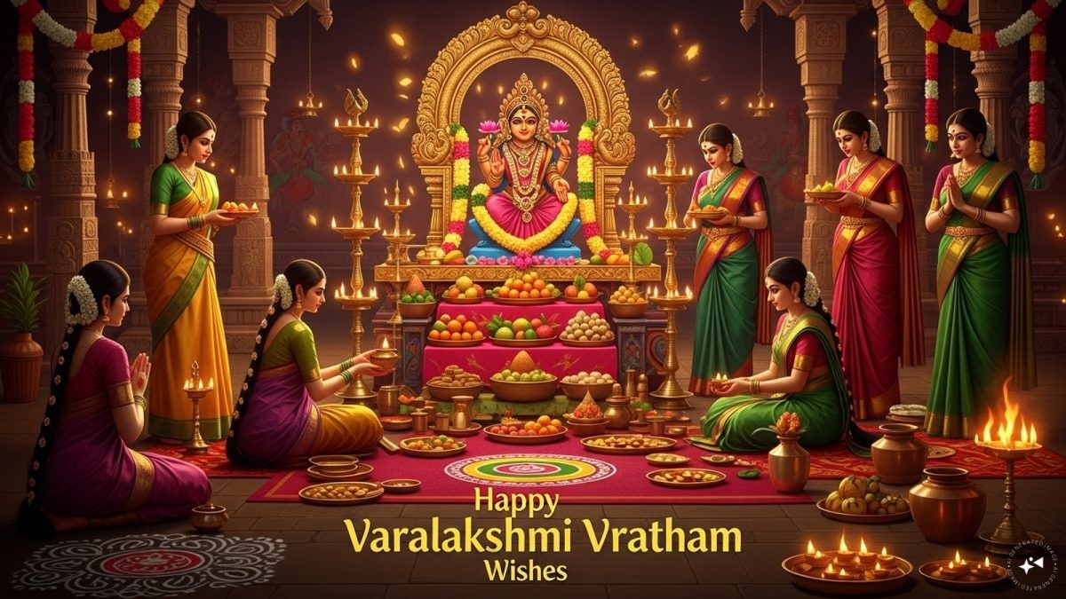 Happy Varalakshmi Vratham 2025: Wishes, Messages, Quotes, And Images To Share On WhatsApp Status, Facebook And Instagram | Lifestyle News