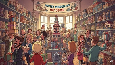 The best gifts combine fun with curiosity, creativity, or skill-building. (Image: AI-gnerated)
