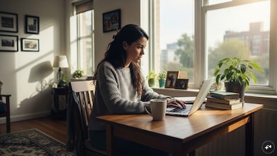 Use SPF indoors to protect against blue light damage from devices.