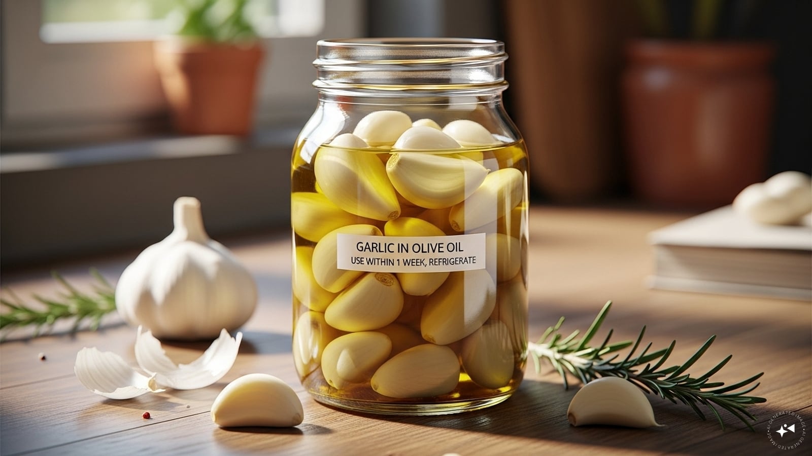 Store Peeled Cloves In Olive Oil: For short-term use, submerge peeled cloves in olive oil and refrigerate — but use within a week to avoid botulism risk. Store Peeled Cloves In Olive Oil: For short-term use, submerge peeled cloves in olive oil and refrigerate — but use within a week to avoid botulism risk.