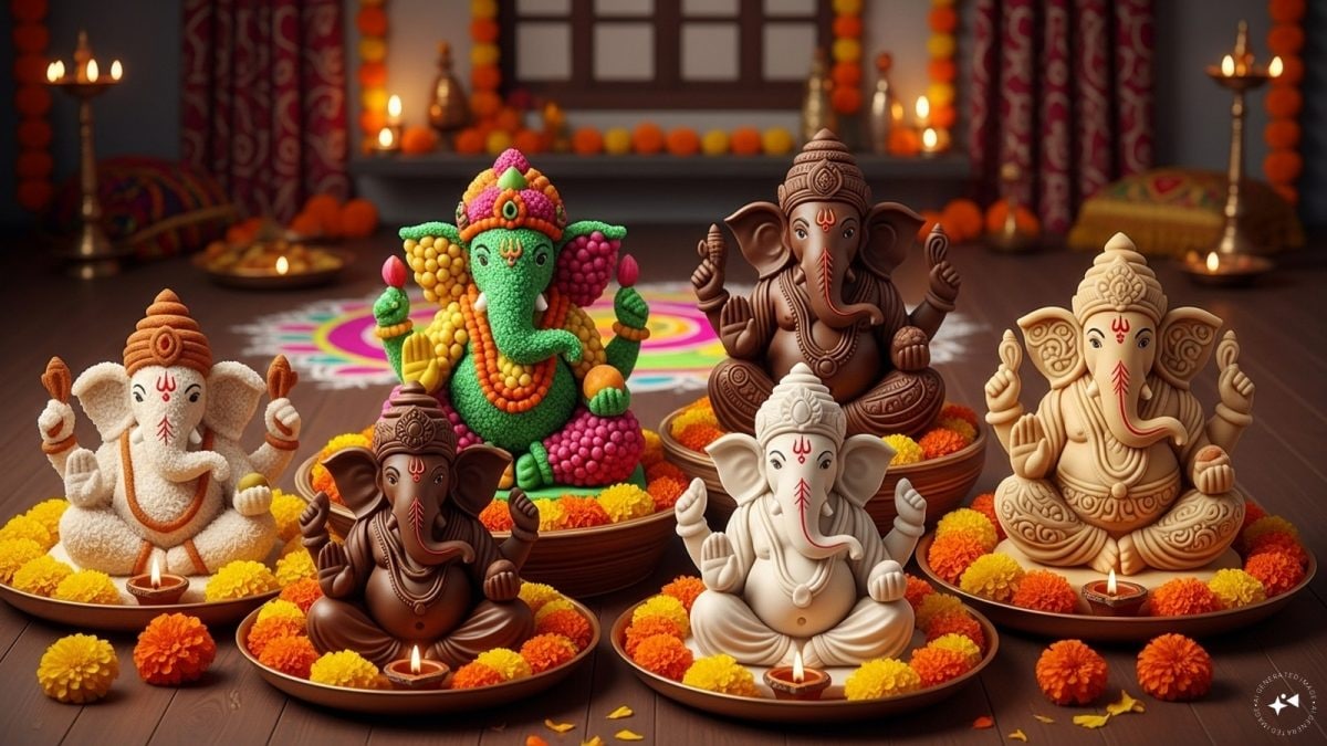 Ganesh Chaturthi 2025: 5 Eco-Friendly Ganesh Idols You Can Make In Your Kitchen