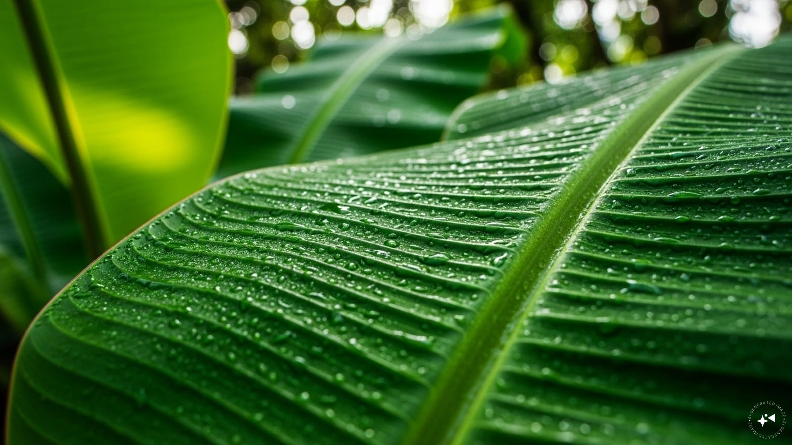Banana leaf Banana leaf