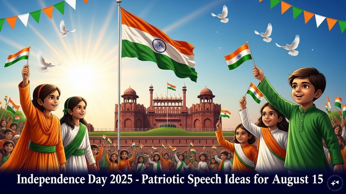 Independence Day 2025: Patriotic Speech Ideas For Flag Hoisting ...